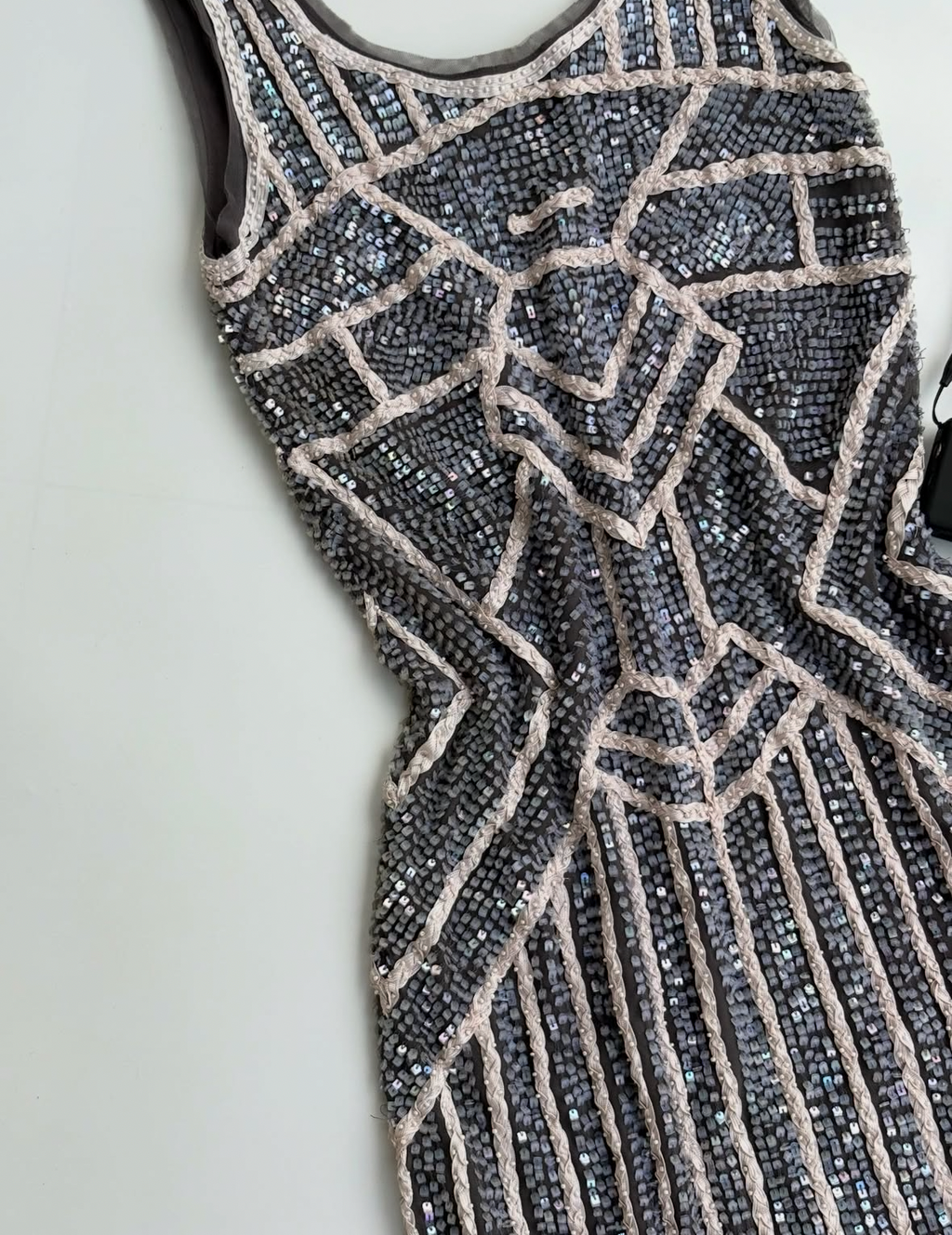 Sequin work heavy dress