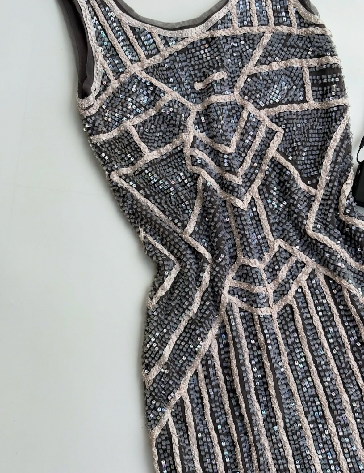 Sequin work heavy dress