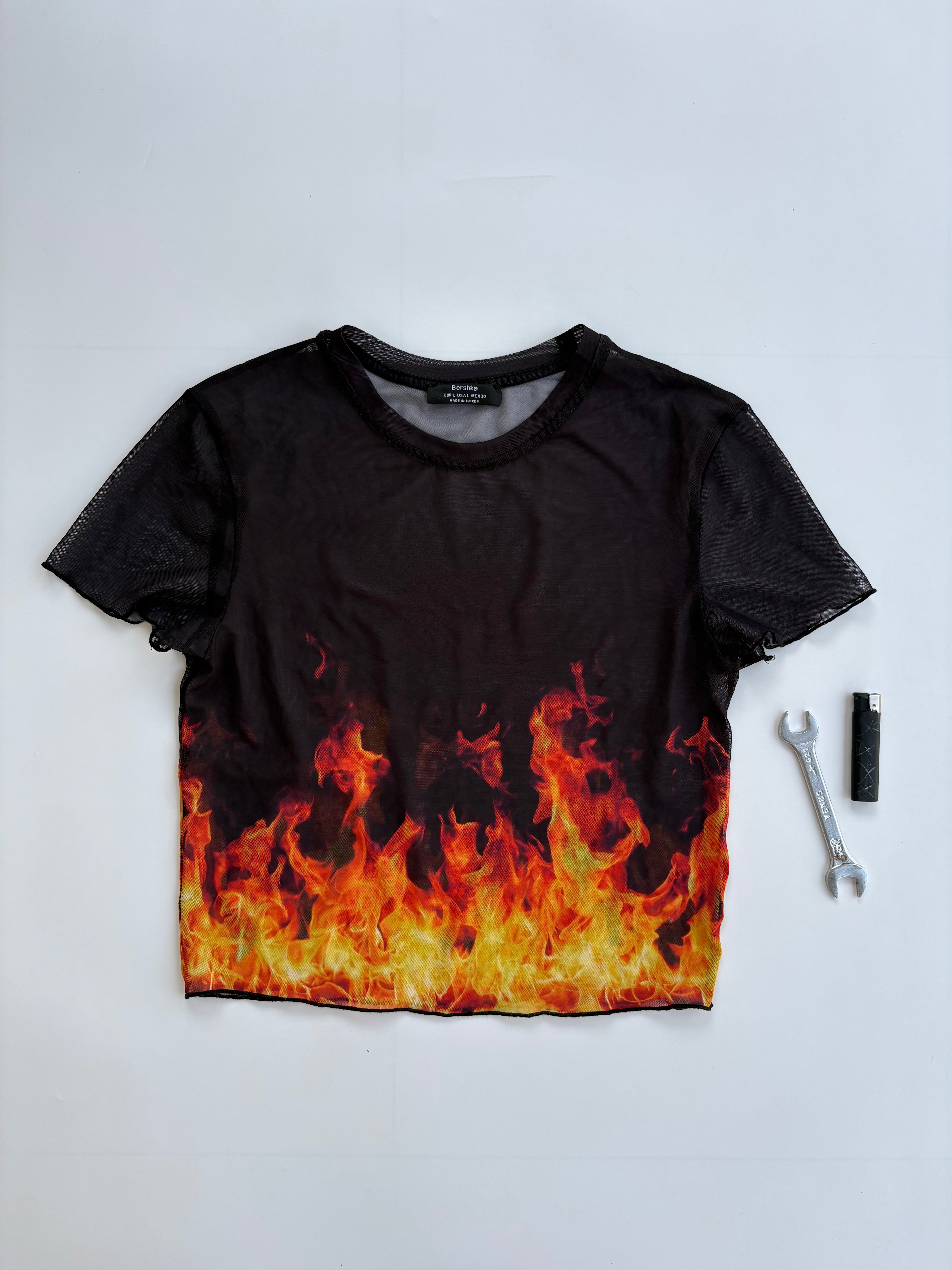 Fire mesh top