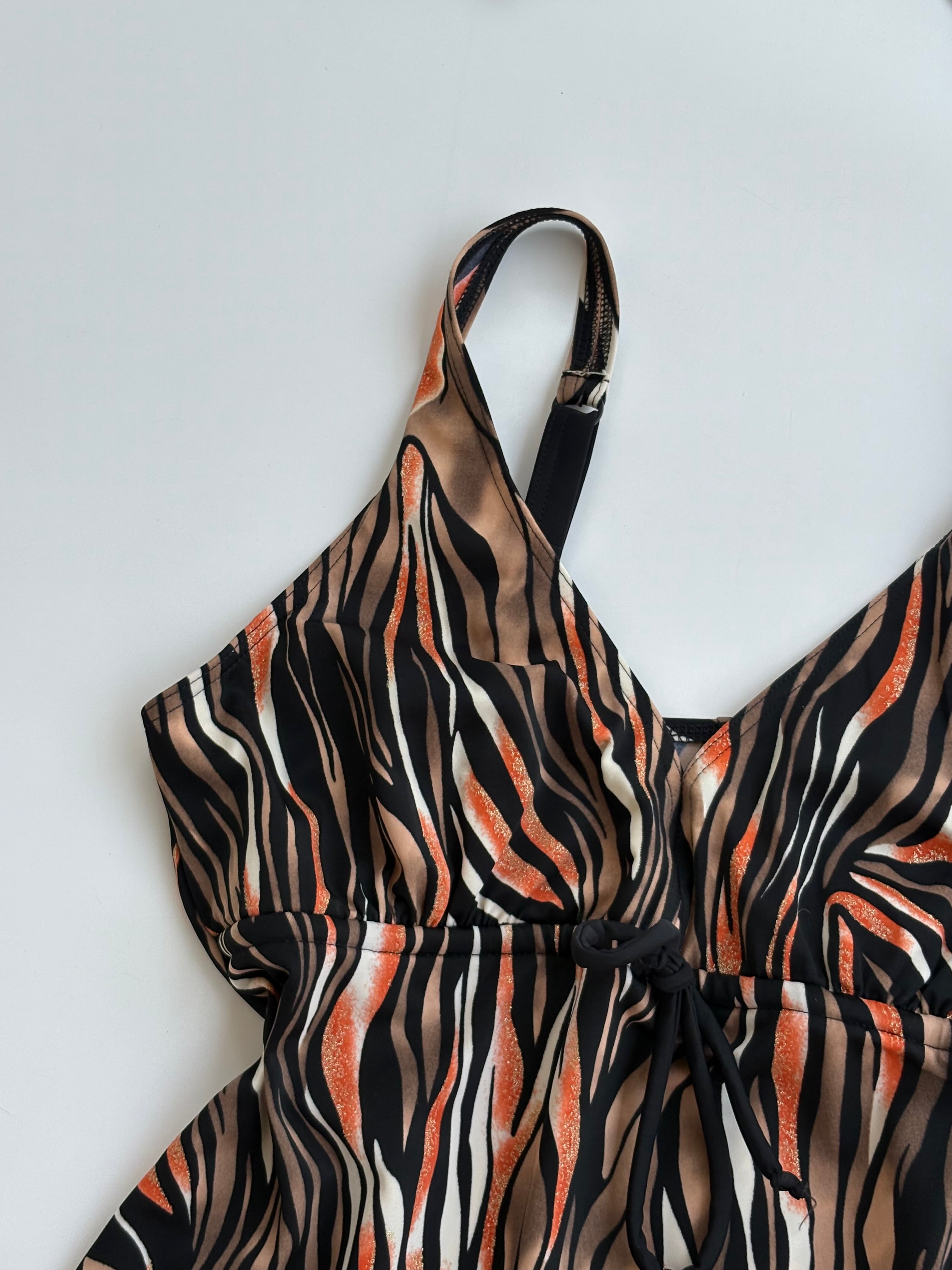 Animal print top
