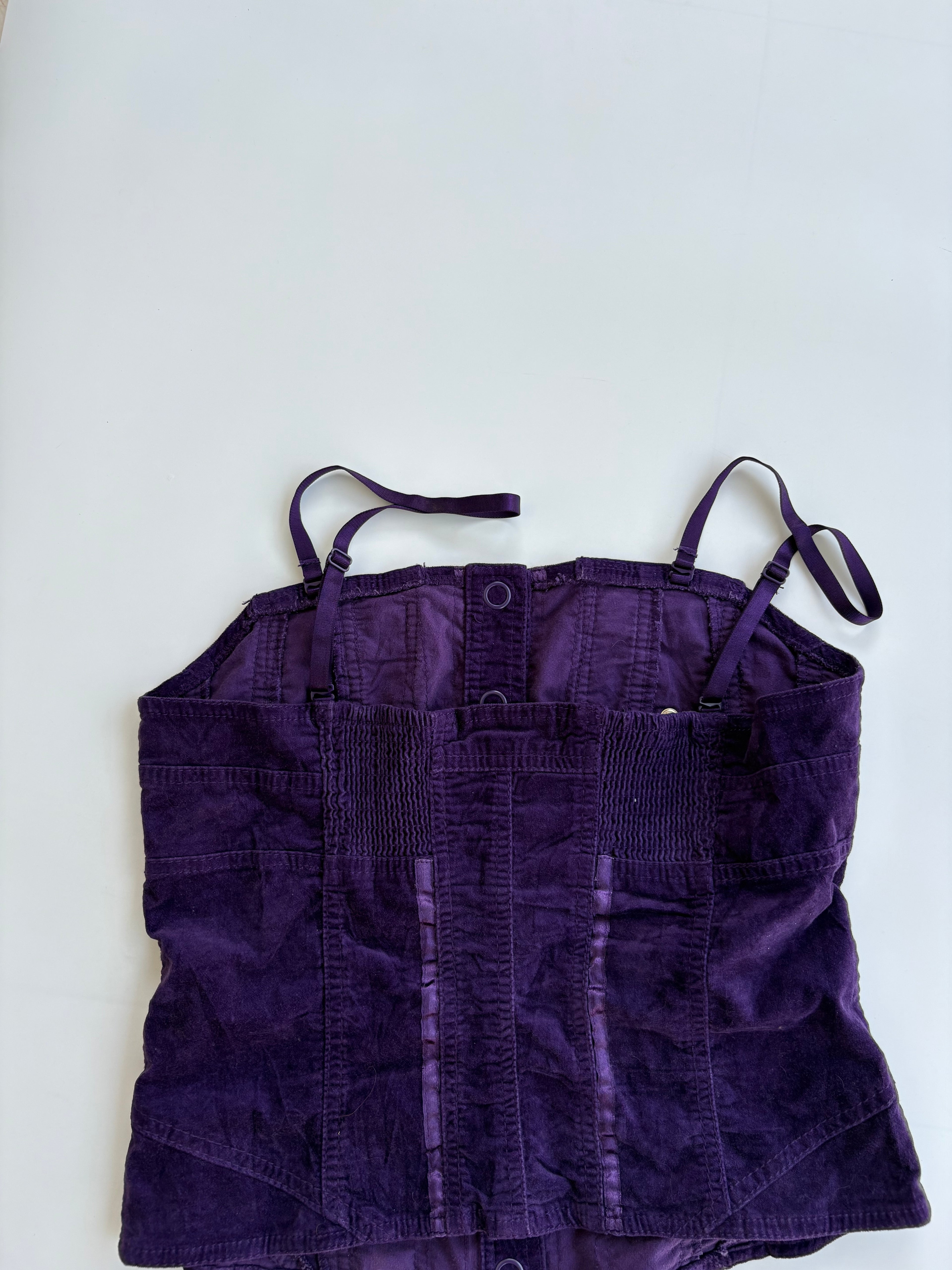 Corduroy top