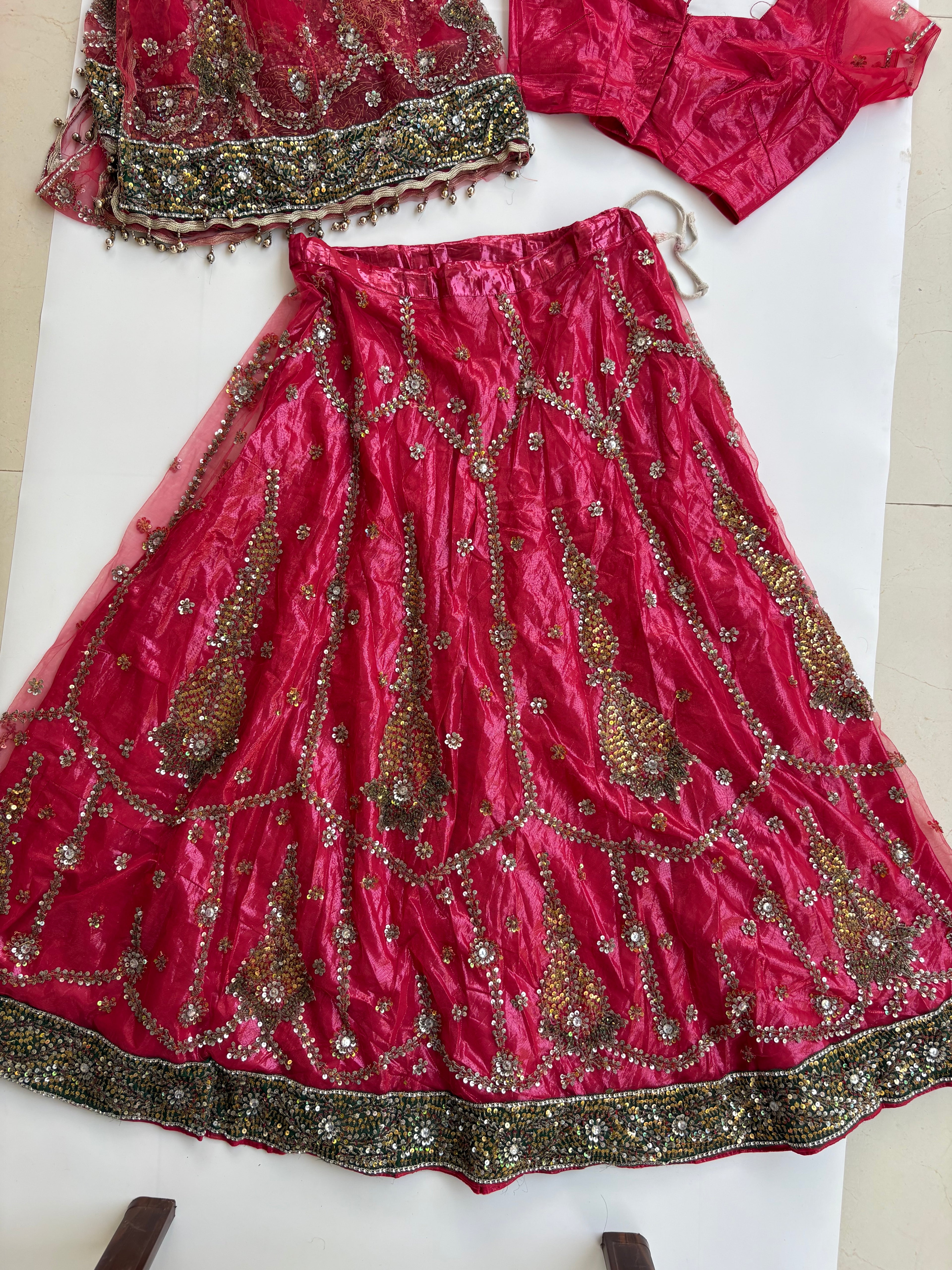 Vintage lehenga set (3 piece)