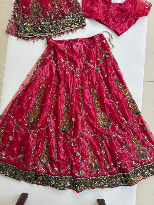 Vintage lehenga set (3 piece)