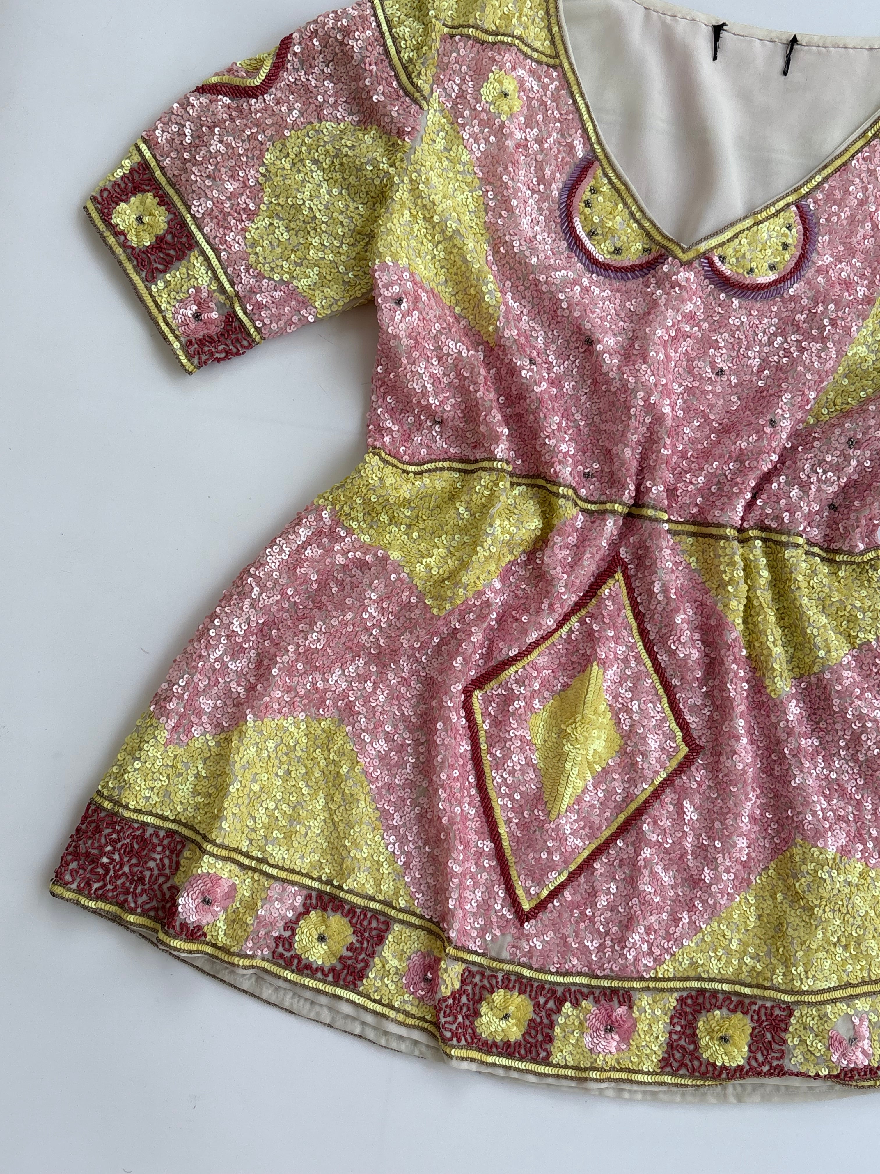 Limca Sequin party top/short dress