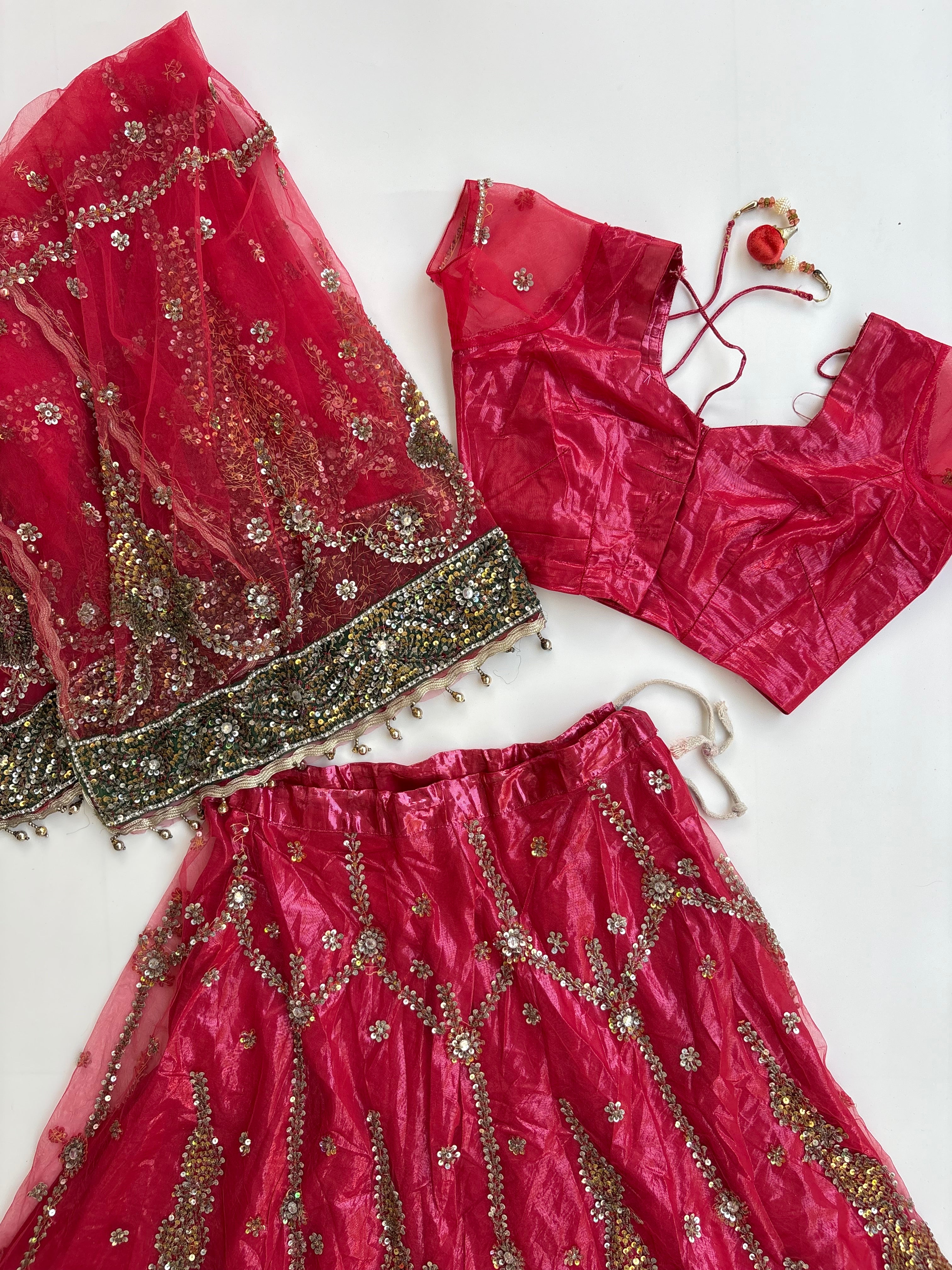 Vintage lehenga set (3 piece)