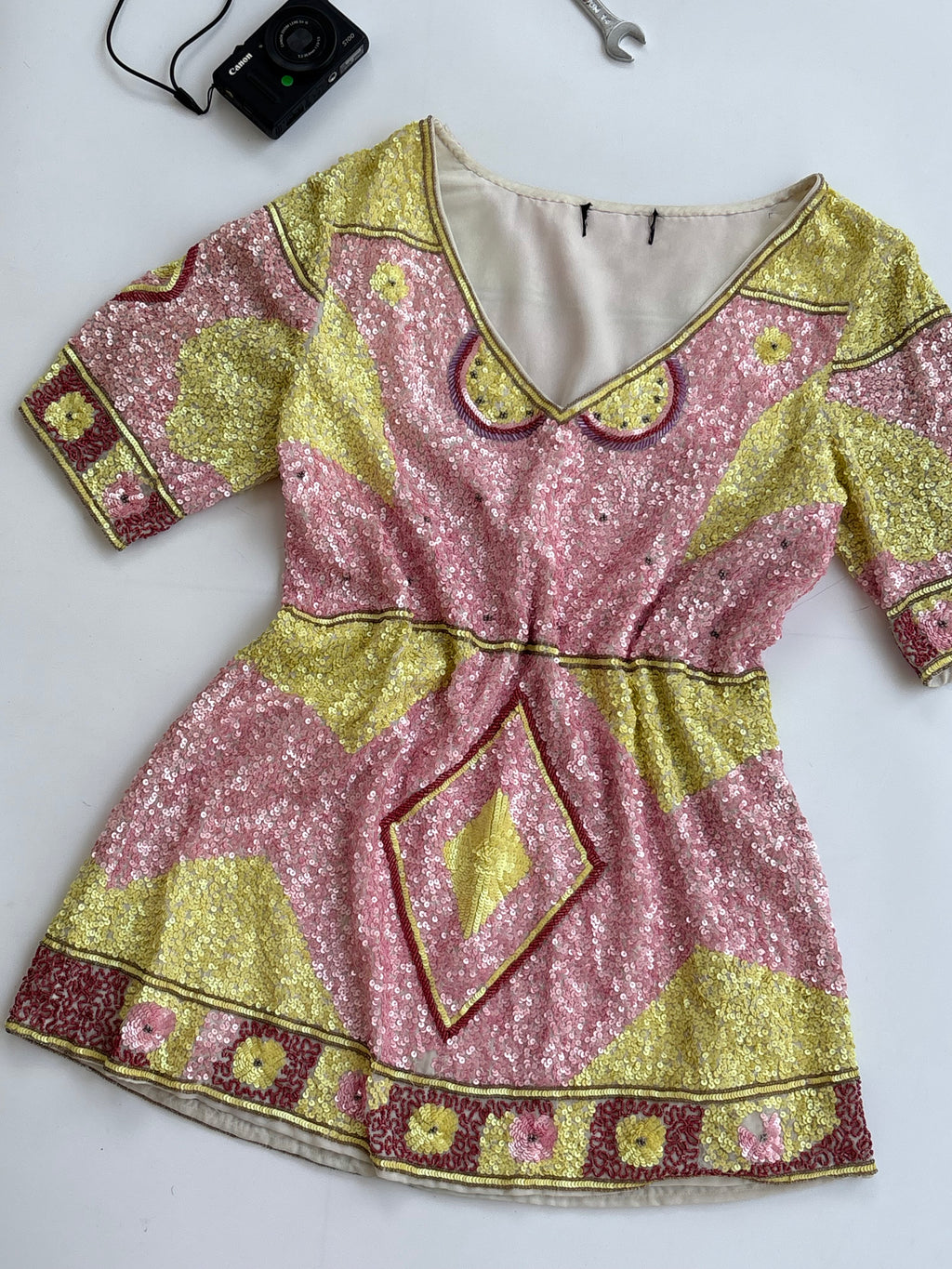 Limca Sequin party top/short dress