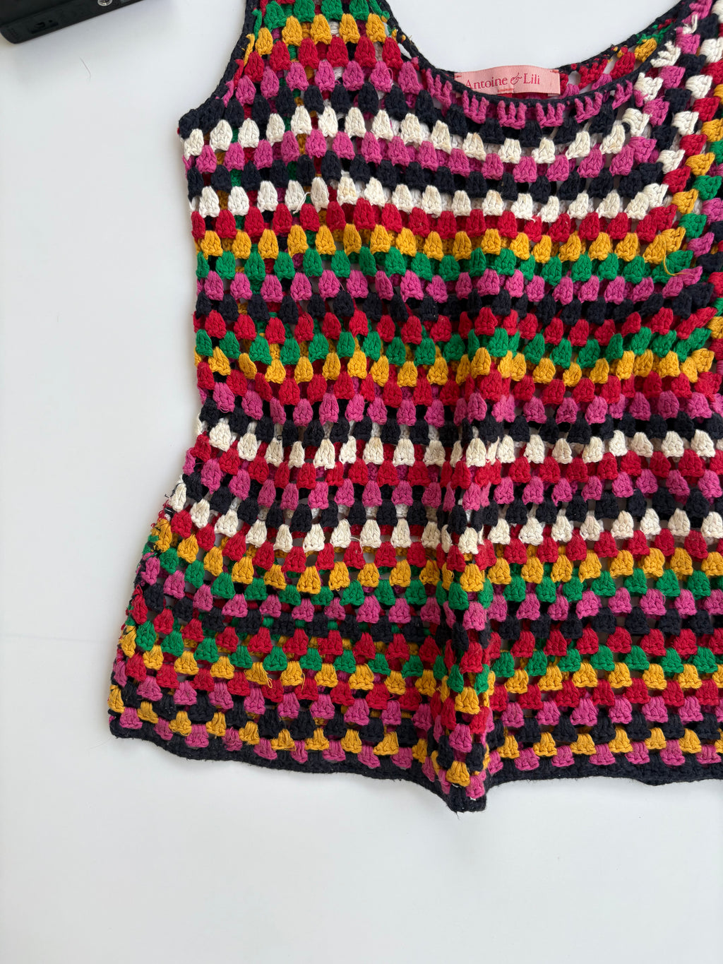 Crocheted top