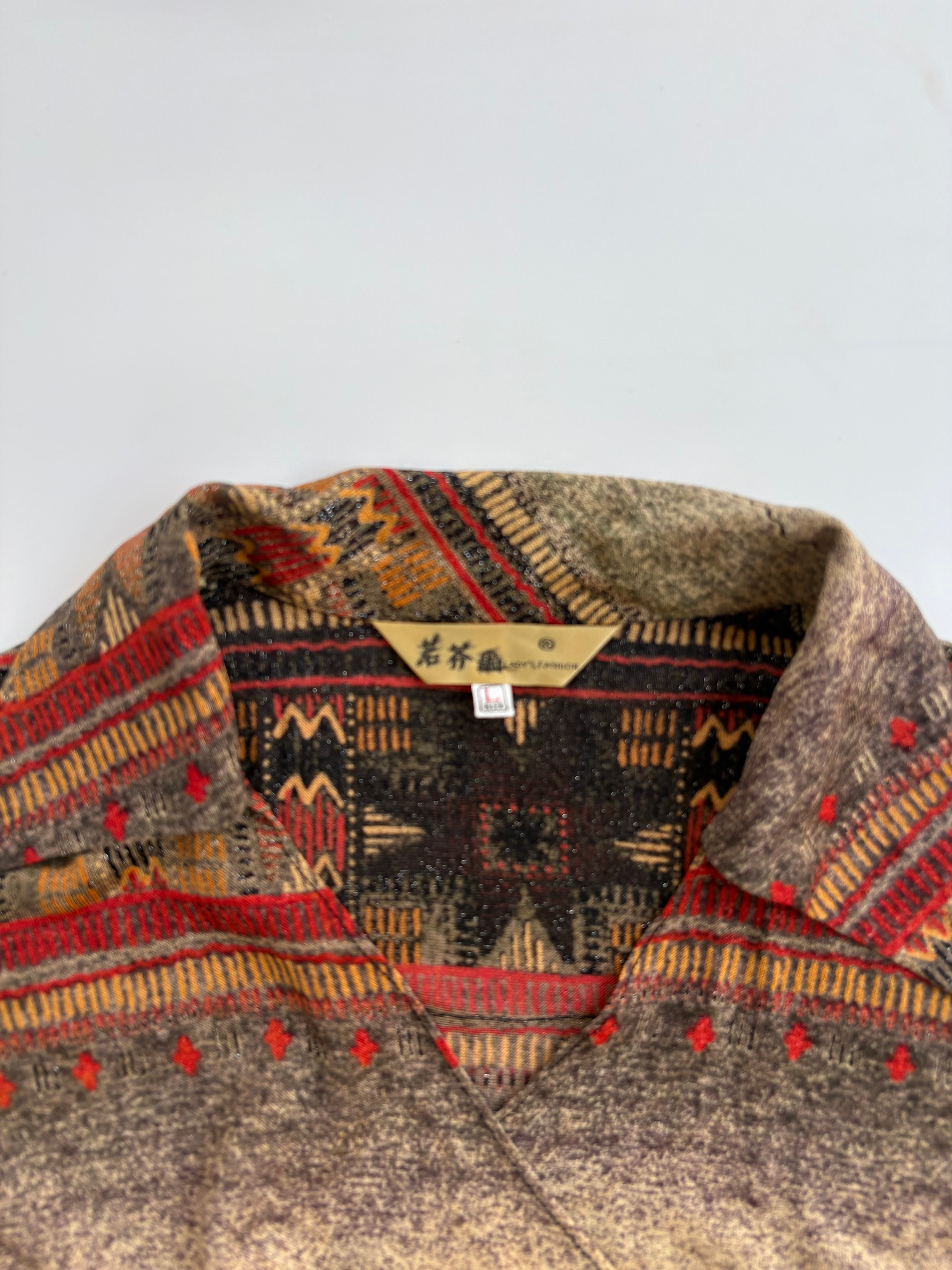Japanese collar top