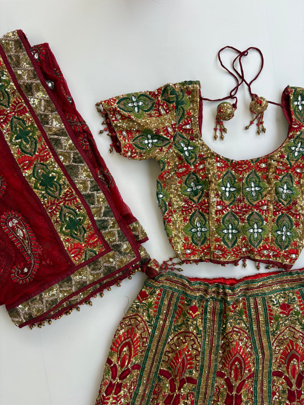Vintage lehenga set
