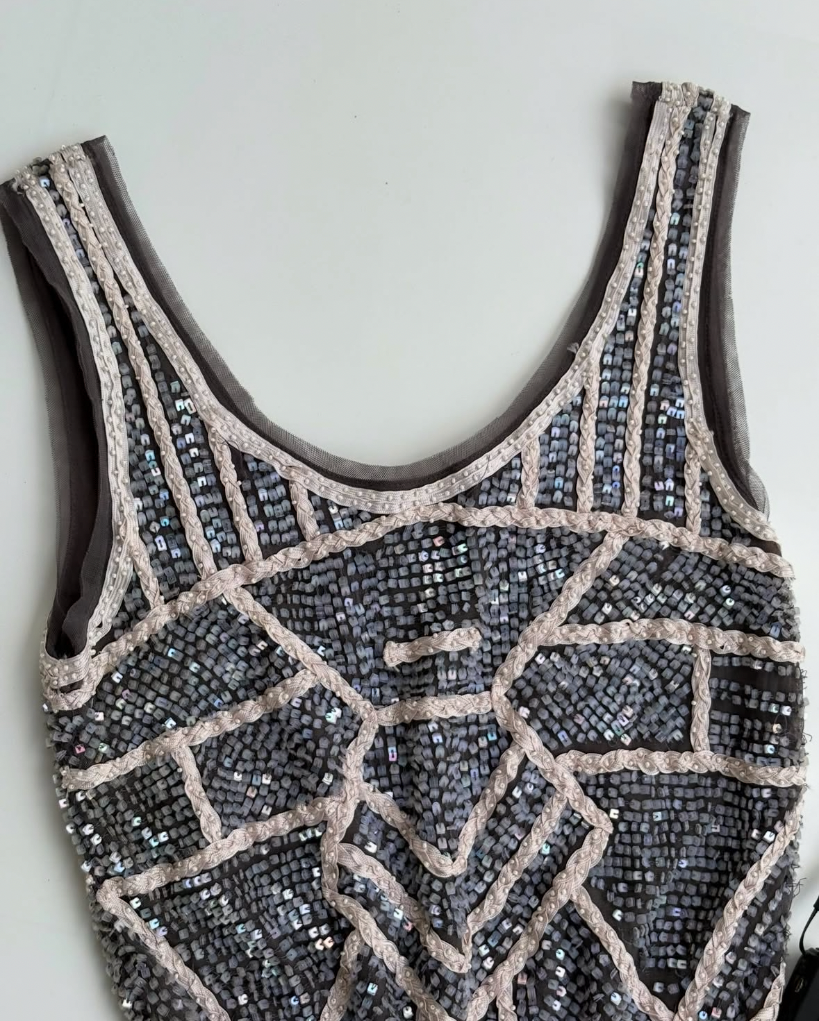 Sequin work heavy dress