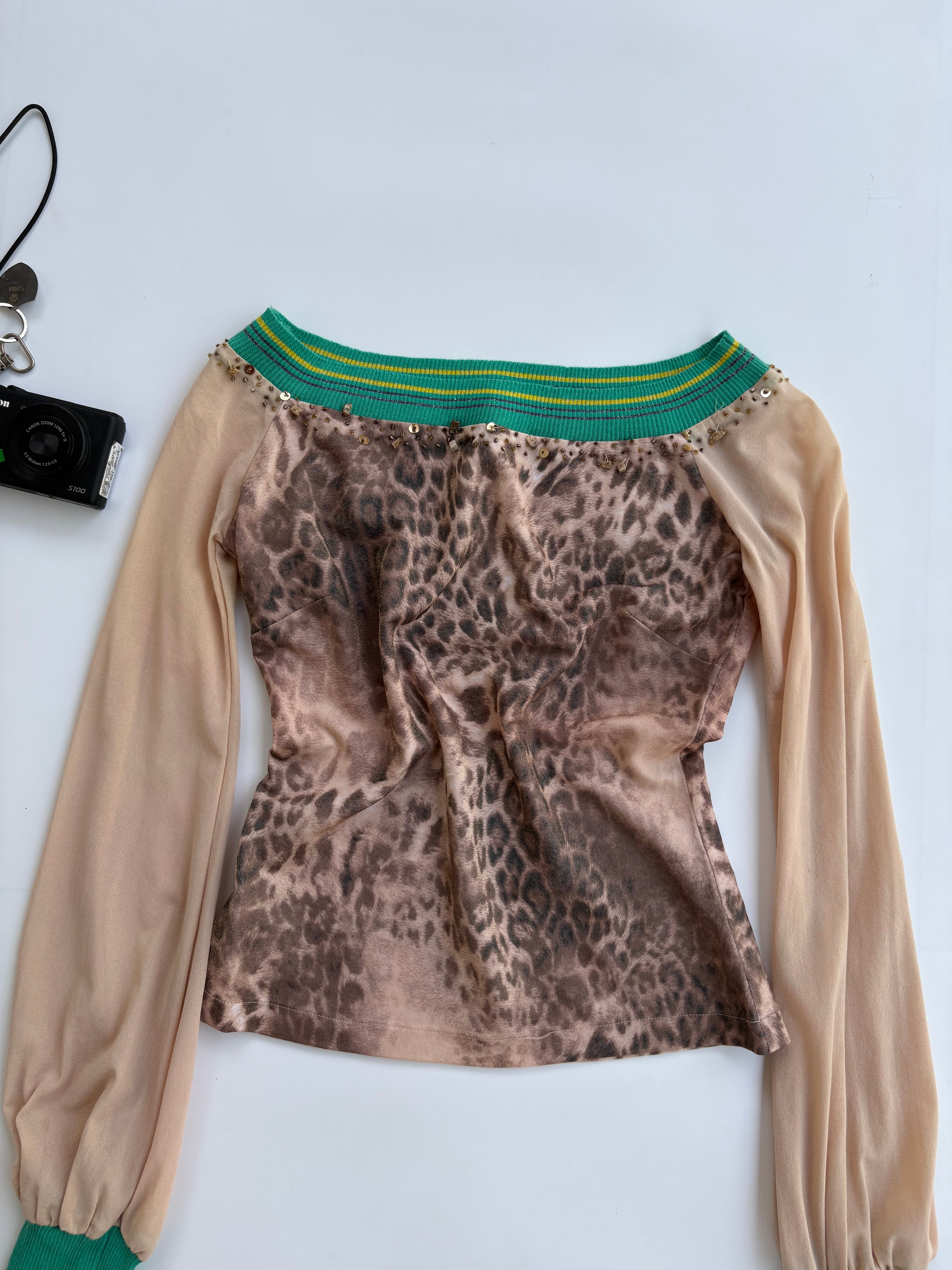 Y2k leapord top
