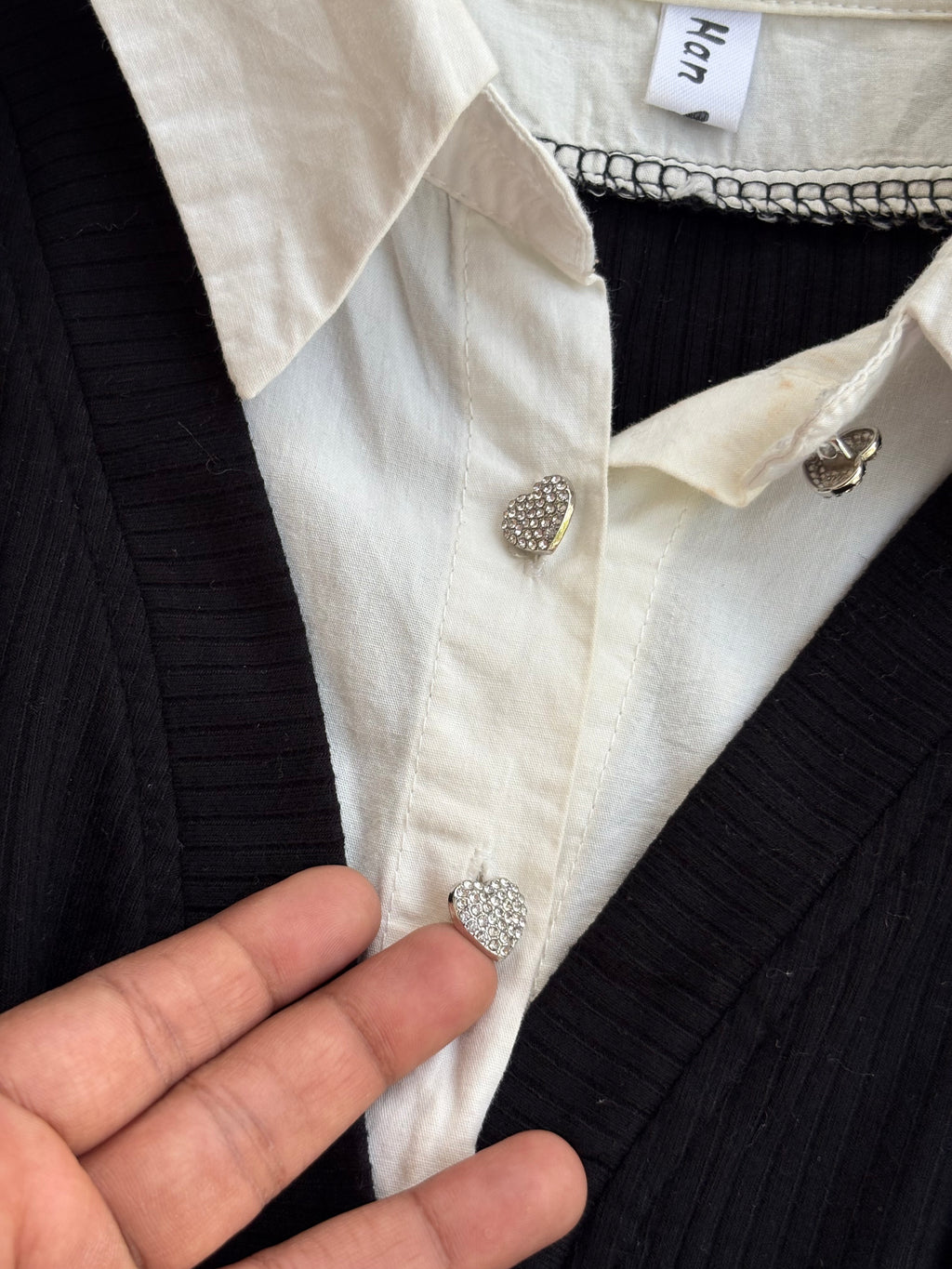 Shirt attached top
