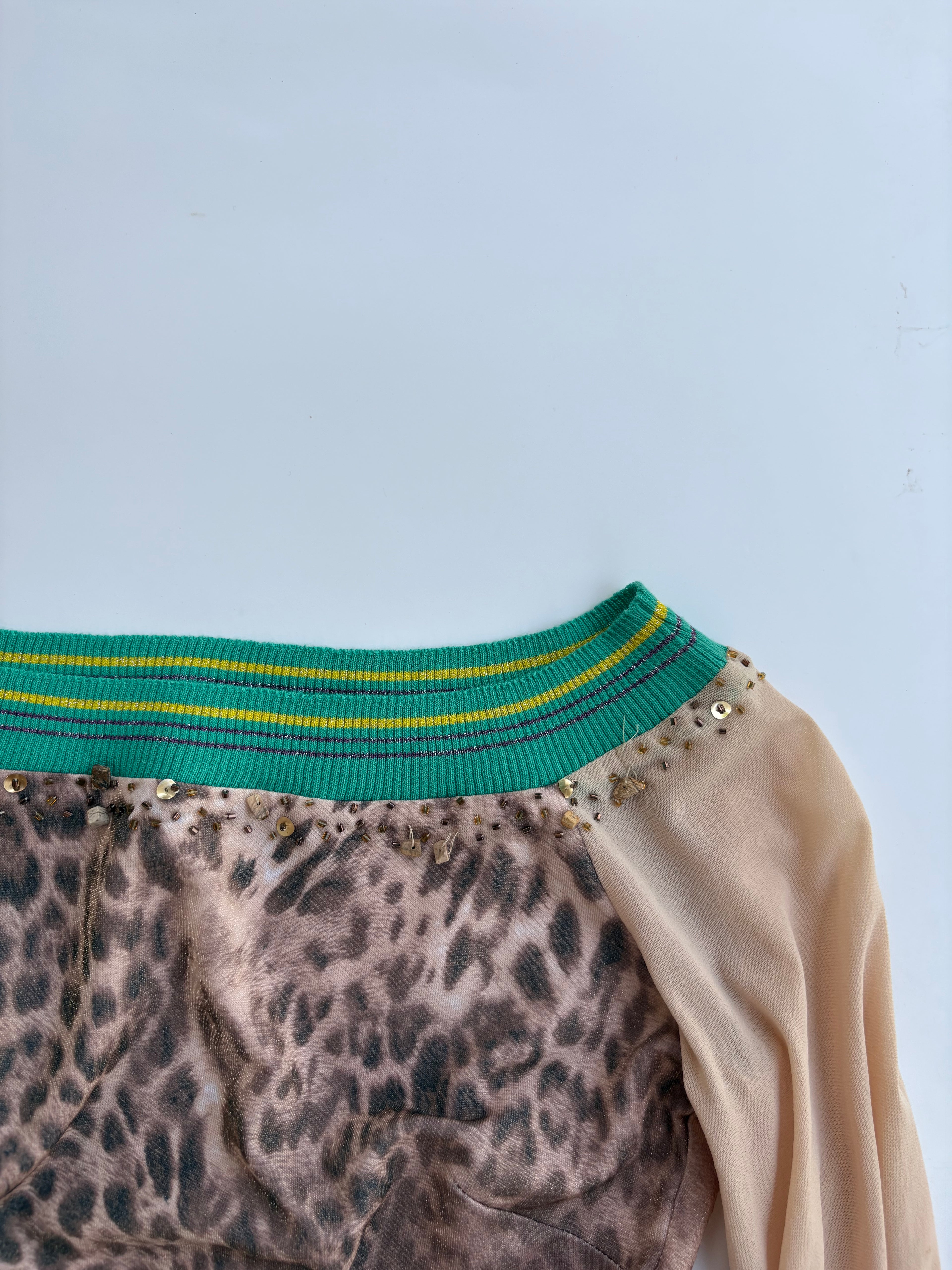 Y2k leapord top