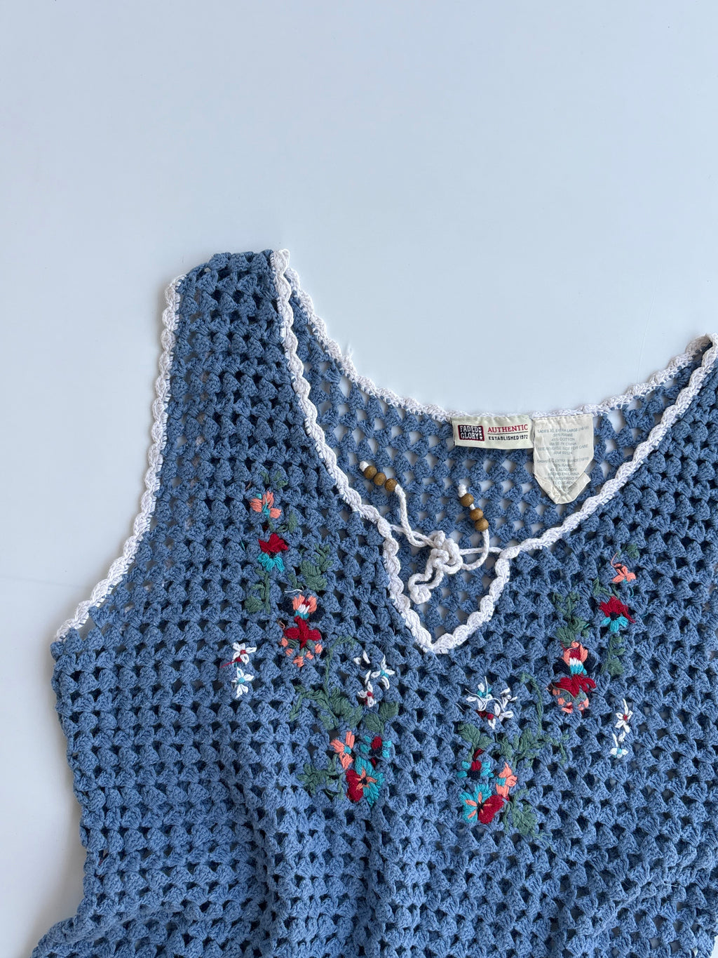 Crocheted top