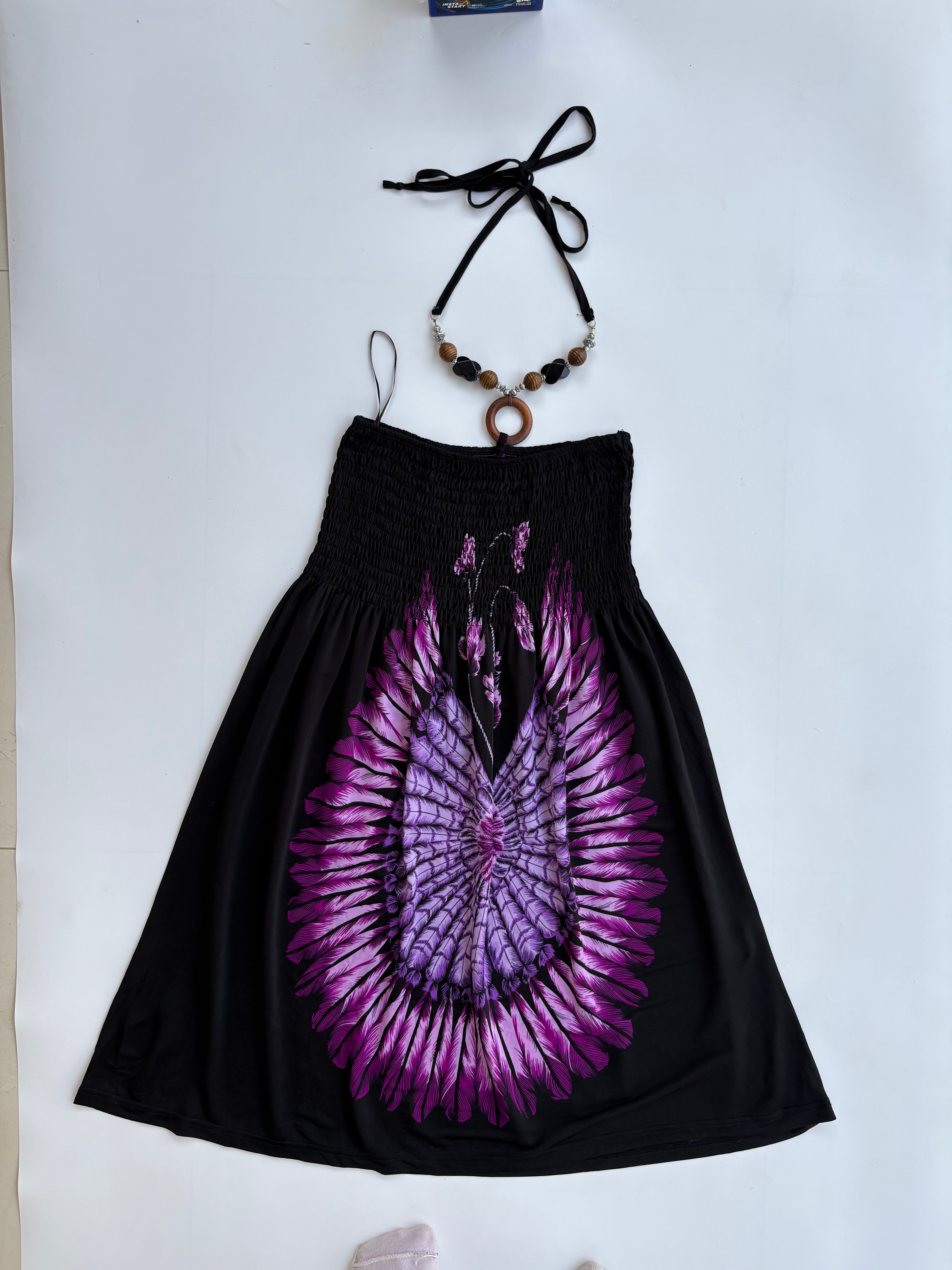 Tie die design y2k dress 📼