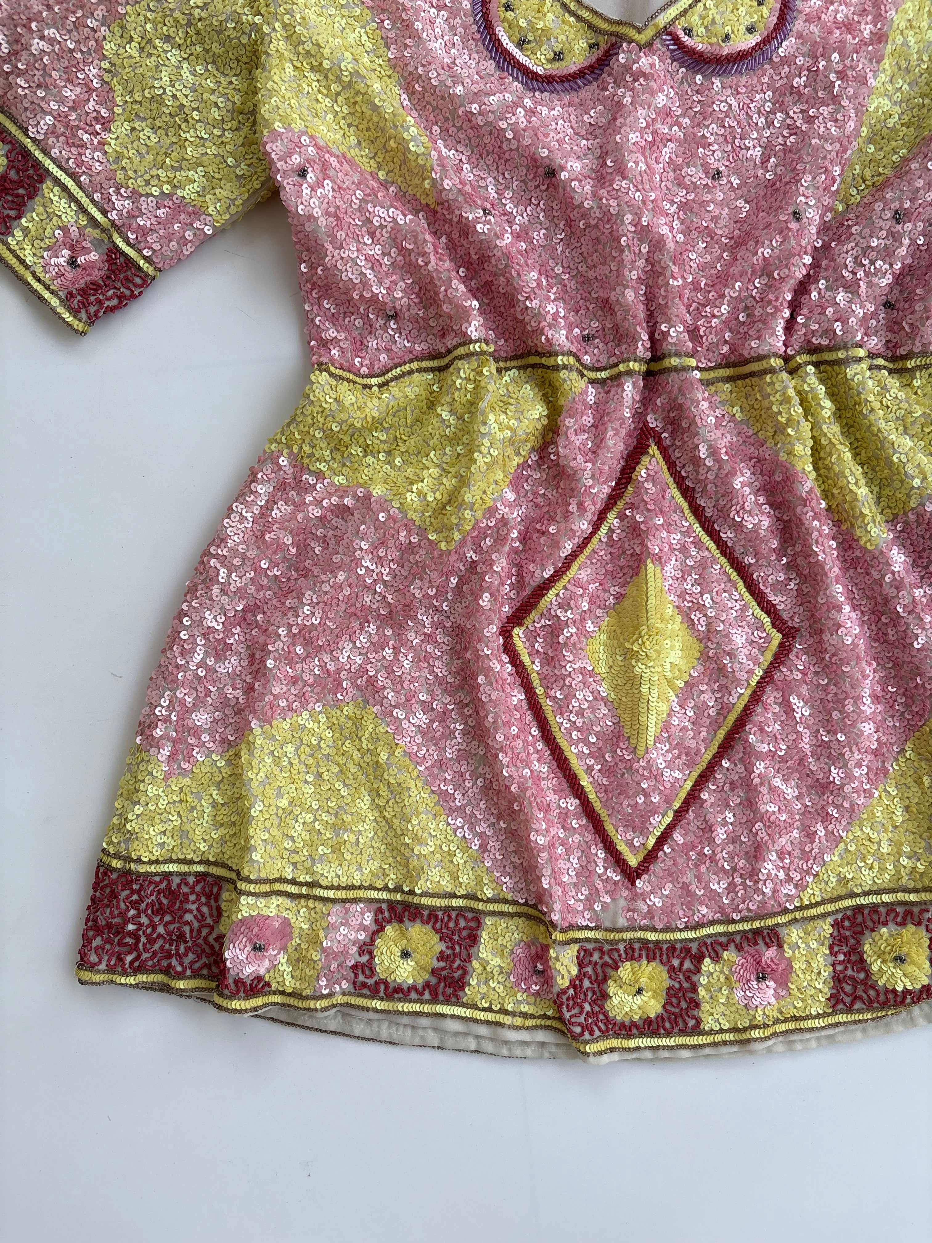 Limca Sequin party top/short dress