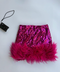 Y2k glitter skirt