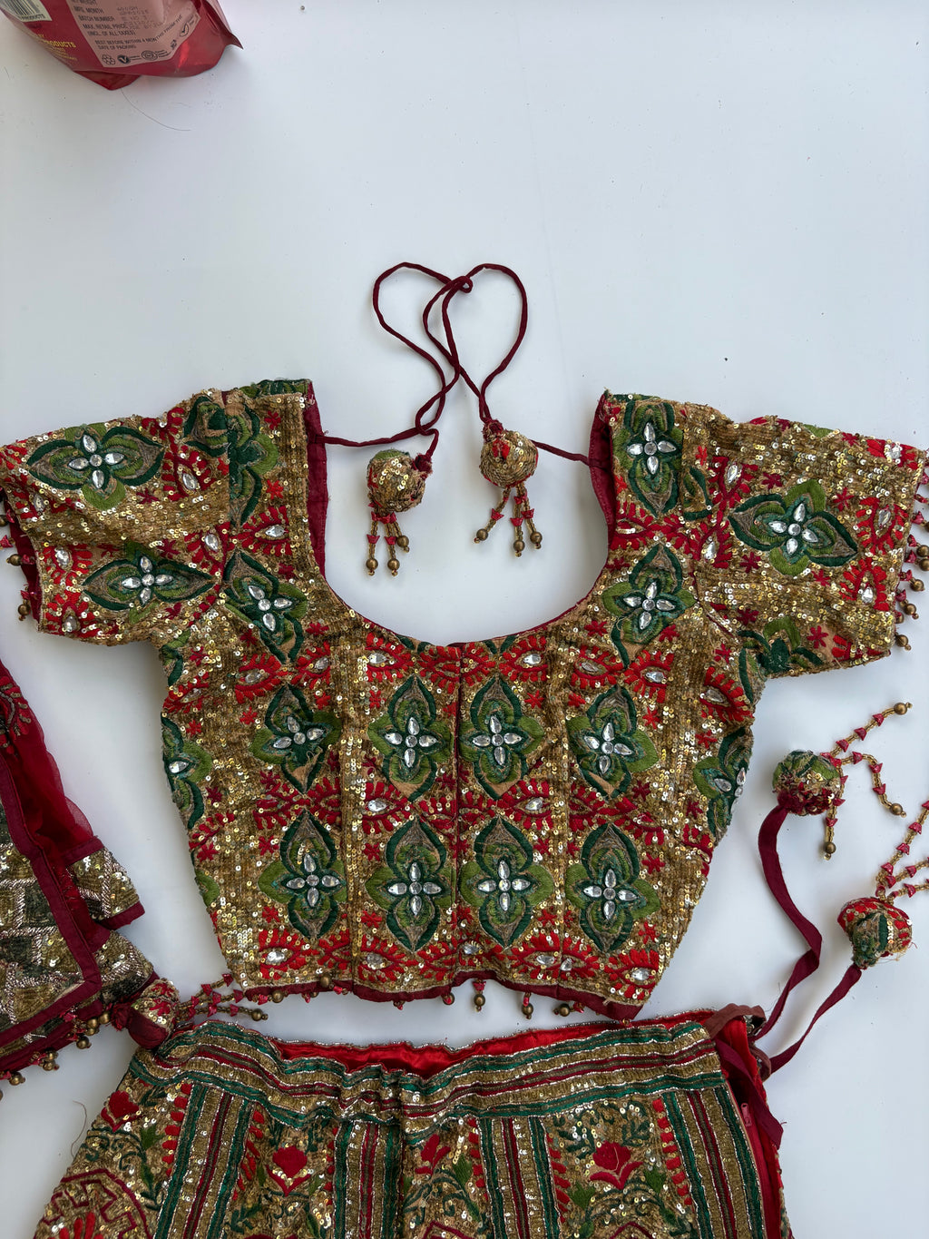 Vintage lehenga set