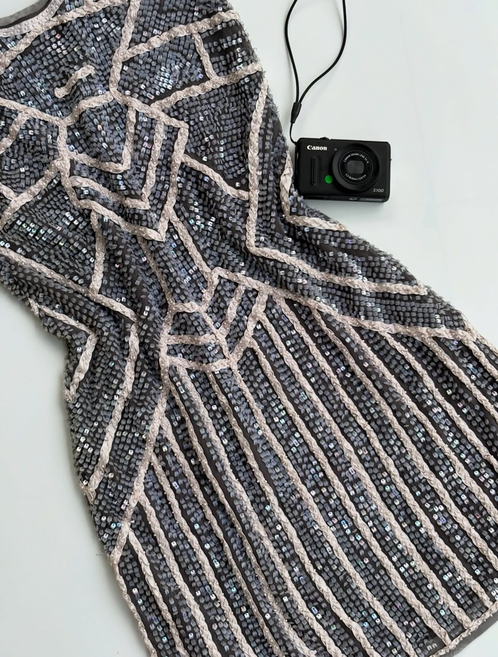 Sequin work heavy dress
