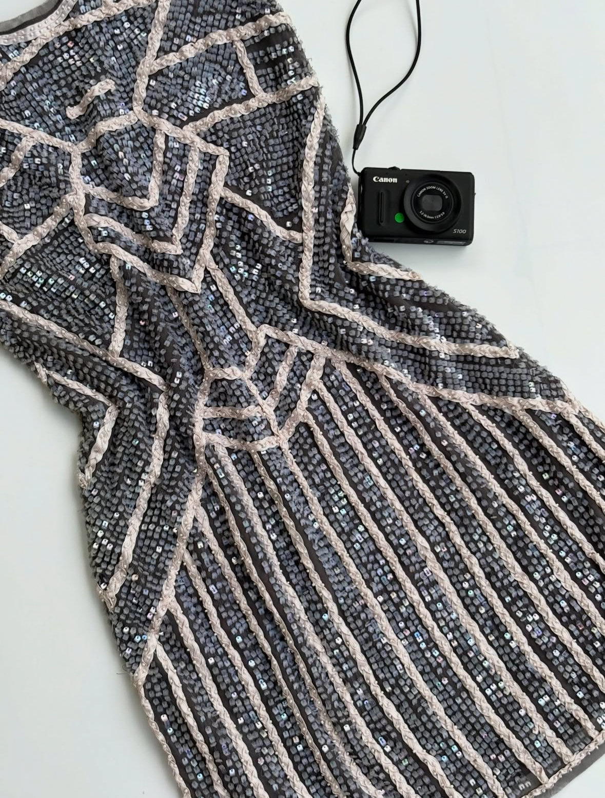 Sequin work heavy dress