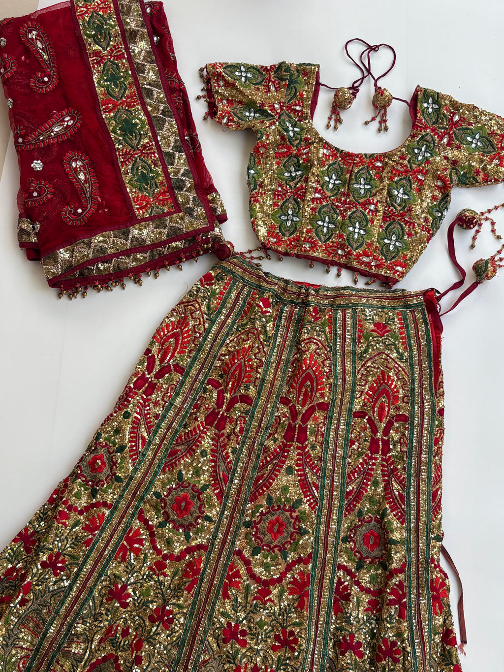 Vintage lehenga set