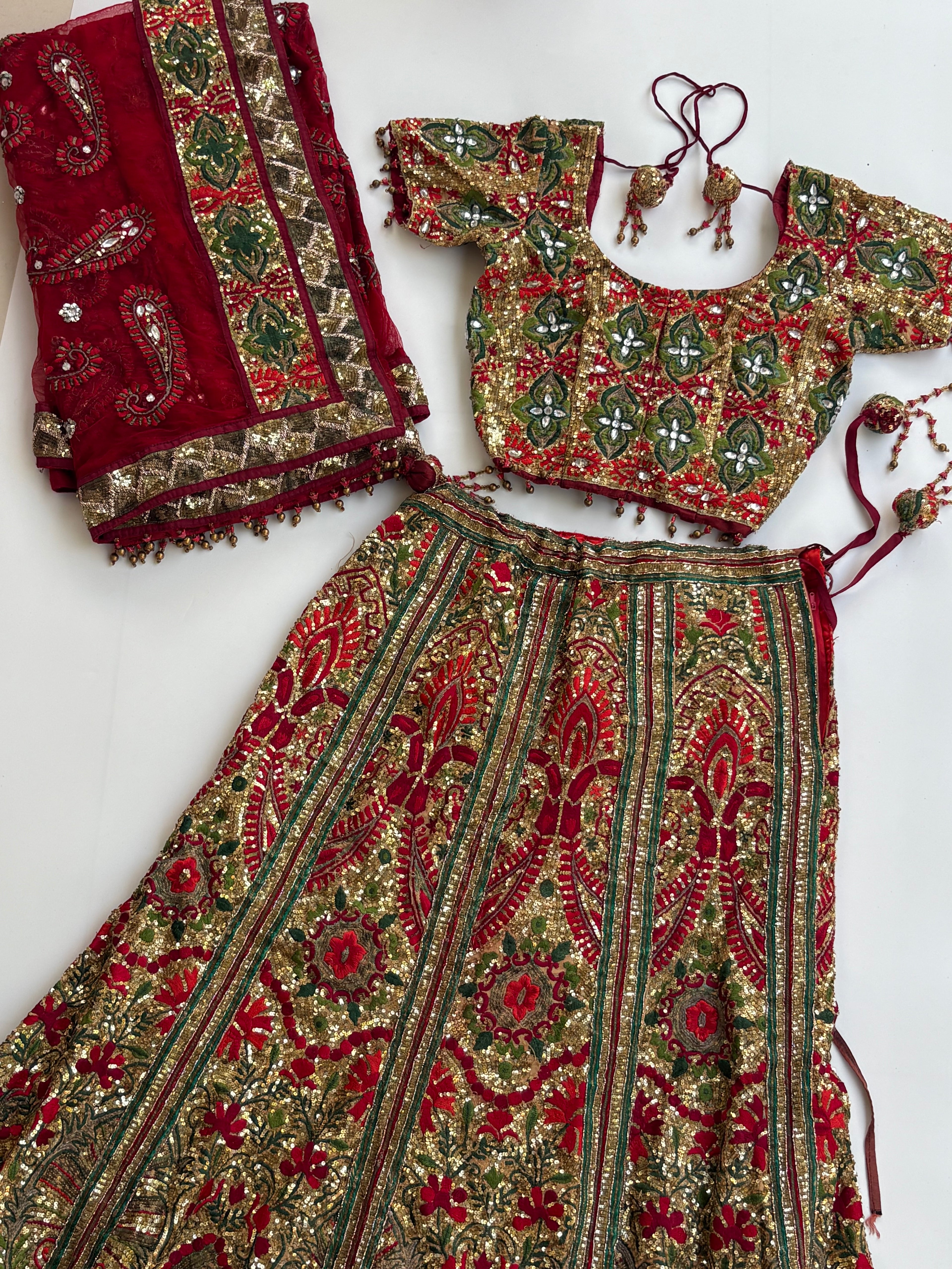 Vintage lehenga set