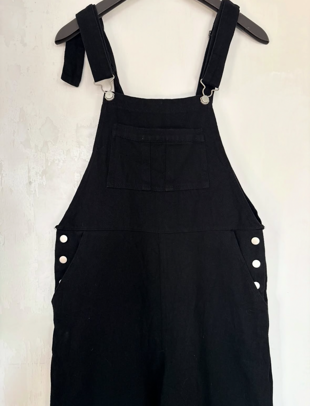 Black denim dungree